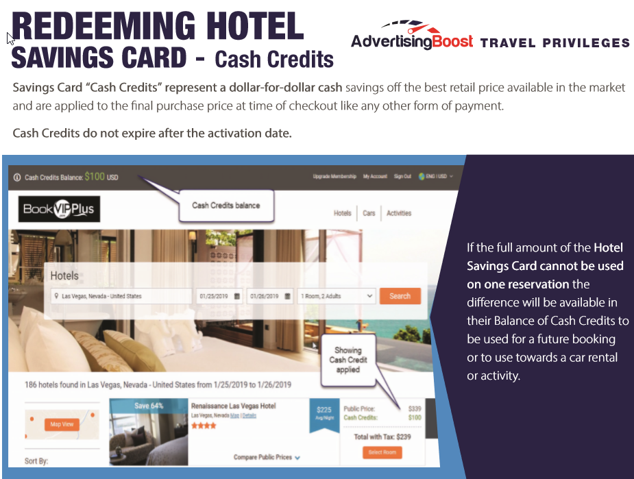 Hotel Savings CARD FAQs